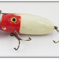 Vintage L Cooper Red & White Jac-Pot Lure