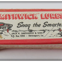 Smithwick Bone Orange Belly Water Gater In Box