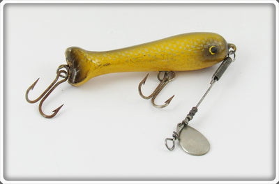 Vintage Paul Bunyan Scale Minnie Spinner Minnow Lure