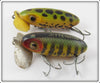 Arbogast Wooden Jitterbug Pair: Frog & Perch