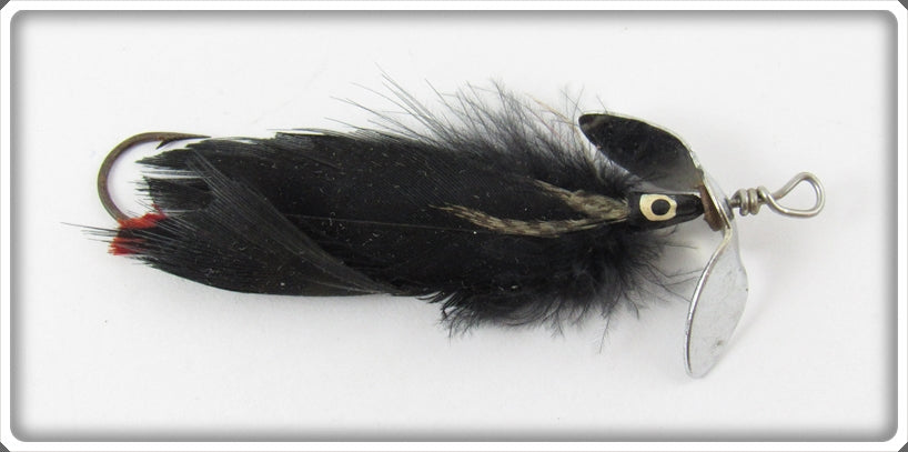 Unknown Black Feather Flyrod Bait