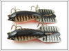 Arbogast Black Crawdad Mud Bug Pair