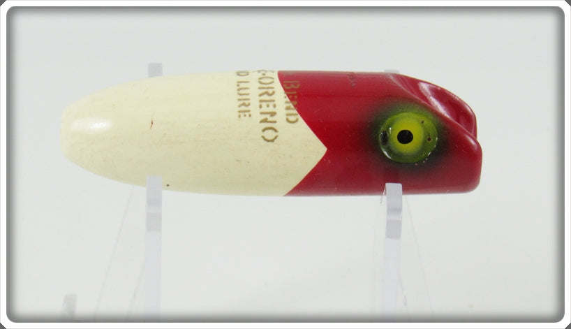 South Bend Red Arrowhead White Midge Oreno Salesman Sample Lure