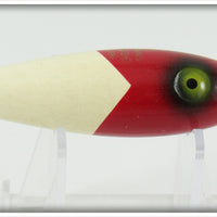 South Bend Red Arrowhead White Nip-I-Diddee Salesman Sample Lure