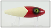 South Bend Red Arrowhead White Nip-I-Diddee Salesman Sample Lure