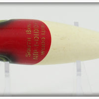 South Bend Red Arrowhead White Nip-I-Diddee Salesman Sample