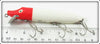 Heddon Red Head White Original Wood Vamp