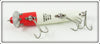 Heddon Red Head White Original Wood Vamp