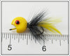 Weber Yellow Fly Rod Big Eye Popper