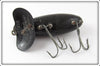 Arbogast Solid Black Plastic Lip Jitterbug
