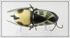 Heddon Black White Head Crazy Crawler