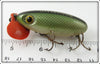 Arbogast Green Scale Plastic Lip Jitterbug