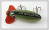 Arbogast Green Scale Plastic Lip Jitterbug