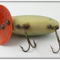 Arbogast Green Scale Plastic Lip Jitterbug