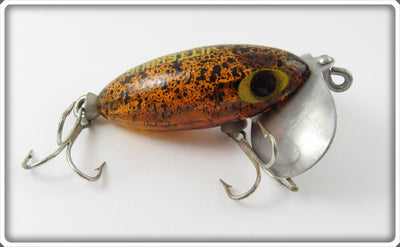Vintage Fred Arbogast Pumpkinseed Jitterbug Lure