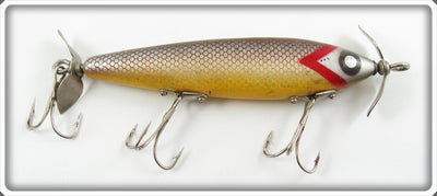 Vintage Paw Paw Silver Scale Aristocrat Shiner Lure