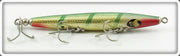 Vintage Smithwick Green & Yellow Chrome Devil Horse Lure 