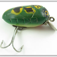 Vintage Millsite Frog Spot Rattle Bug Lure 