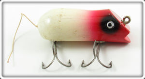 Vintage Shakespeare Red & White Mouse Lure