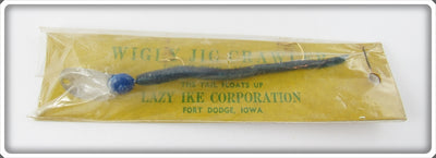 Lazy Ike Blue Wigly Jig Crawler In Package