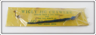 Lazy Ike Blue Wigly Jig Crawler In Package