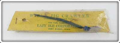 Lazy Ike Blue Wigly Jig Crawler In Package