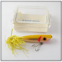 Vintage Gudebrod Yellow Shiner Blabber Mouth Lure In Box