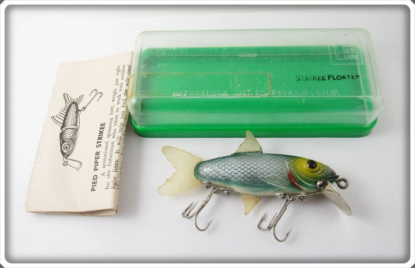 Naturalure Bait Co Silver Shiner Strikee Floater In Box
