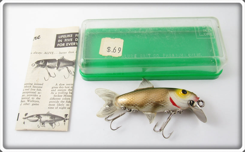 Naturalure Bait Co Gold Perch Strikee Floater In Box