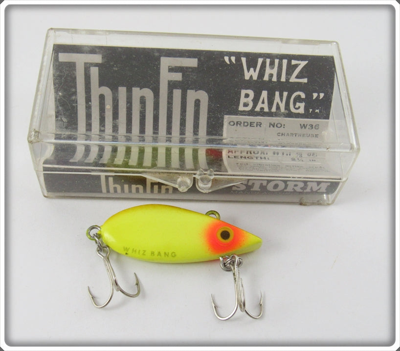 Storm Chartreuse Thinfin Whiz Bang In Correct Box W36