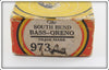 South Bend Red Arrowhead White Bass Oreno In Box