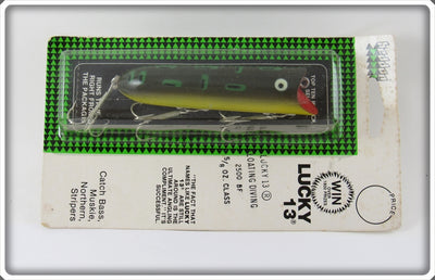 Heddon Bullfrog Lucky 13 Sealed On Card 2500 BF