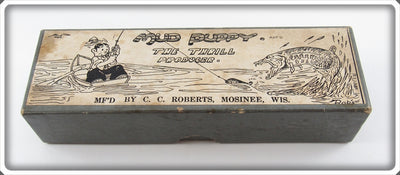 Vintage C. C. Roberts Mud Puppy Empty Cartoon Box 