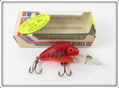 Rebel Red Crawdad Orange Belly Deep Teeny R In Box