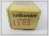 Whopper Stopper Yellow With Black Ribs Hellbender In Correct Box 1103