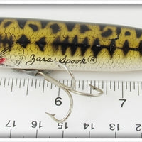 Heddon Natural Spotted Bass Zara Spook