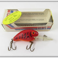 Rebel Red Crawdad Orange Belly Deep Teeny R In Box