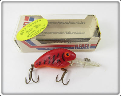 Rebel Red Crawdad Orange Belly Deep Teeny R In Box