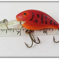 Rebel Red Crawdad Orange Belly Deep Teeny R In Box