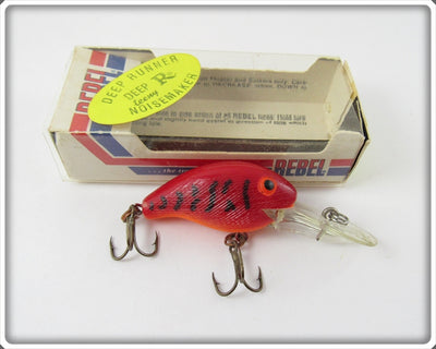 Rebel Red Crawdad Orange Belly Deep Teeny R In Box