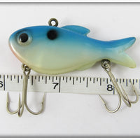 Arbogast Blue & White Tru Shad In Correct Box 12 BL