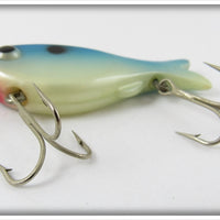 Arbogast Blue & White Tru Shad In Correct Box 12 BL