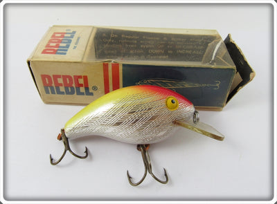 Rebel Silver & Yellow Mini R In Correct Box F-94R-06