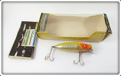 Shakespeare Paw Paw Yellow Shore Minnow Dapper Dan In Correct Box L3763