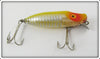 Shakespeare Paw Paw Yellow Shore Minnow Dapper Dan In Correct Box L3763