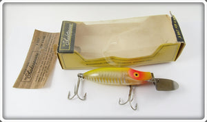 Shakespeare Paw Paw Yellow Shore Minnow Deeper Dan In Correct Box 3763 DD