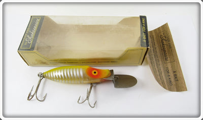 Shakespeare Paw Paw Yellow Shore Minnow Deeper Dan In Correct Box 3763 DD