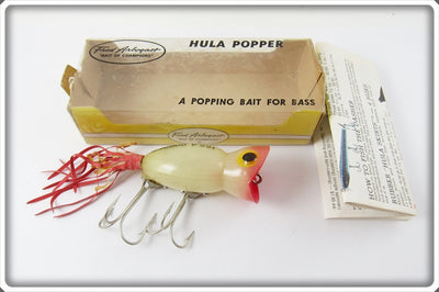 Arbogast Luminous Hula Popper In Box