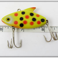 Shakespeare Paw Paw Yellow With Black And Red Spots Klatter Kat In Correct Box
