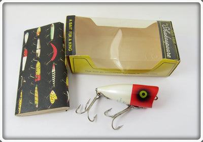 Shakespeare Paw Paw Red Head Lucky Popper Jr. In Correct Box L7696